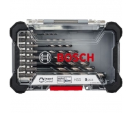Coffret 8 forets hexa HSS-G